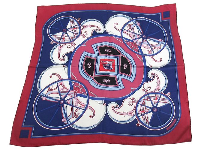 Hermès Hermes Carré 90 Seta multicolore 90 x 90