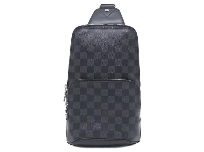 Borsa a tracolla Louis Vuitton Damier Graphite Avenue Damier ebene