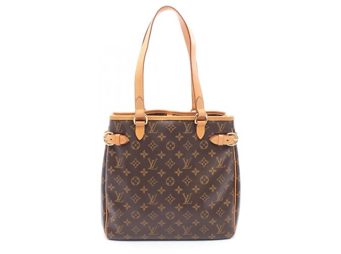 Borsa Tote Verticale Louis Vuitton Batignolles Marrone
