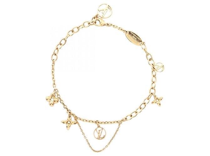 Pulsera Blooming Charm Louis Vuitton Dorado