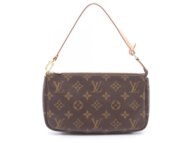 Louis Vuitton Pochette Accessoires Handbag Brown