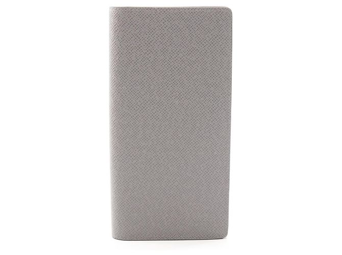 Cartera de doble pliegue Louis Vuitton Brazza NM Castaño
