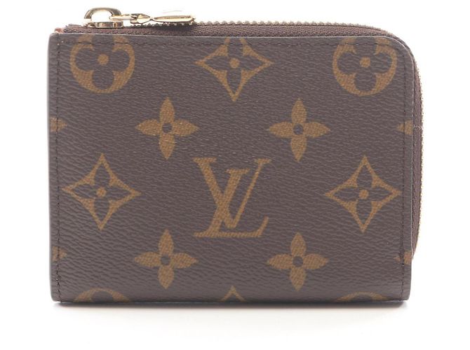 Cartera Compacta Louis Vuitton Noir Castaño