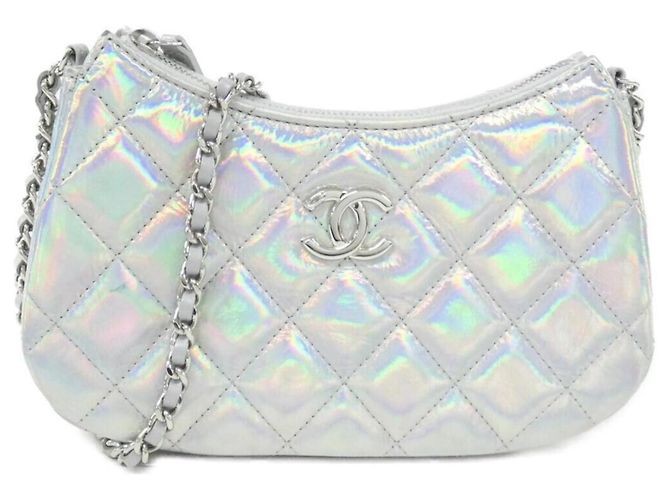 Borsa a Spalla Chanel AP3691 Argento