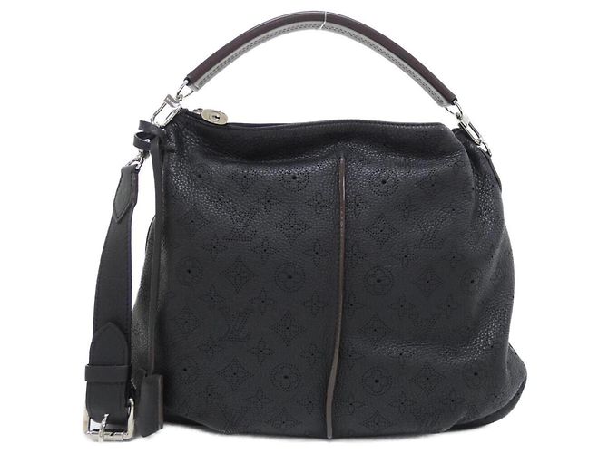 Borsa a tracolla Louis Vuitton Mahina Selene PM Nero