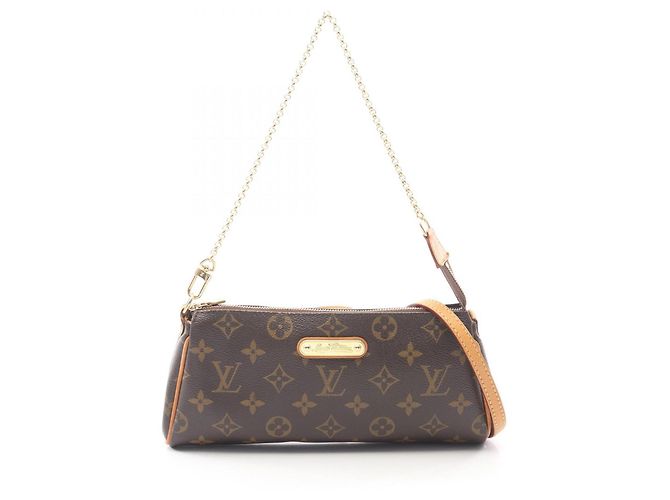 Borsa a tracolla 2-Way Louis Vuitton Eva Monogram Marrone