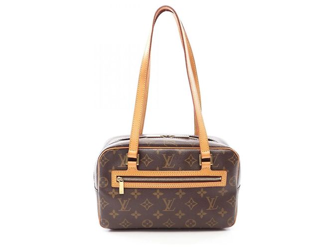 Bolsa de Ombro Louis Vuitton Cite MM Marrom