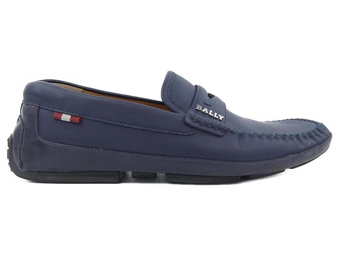 Chaussures plates Bally Bleu Bleu Marine
