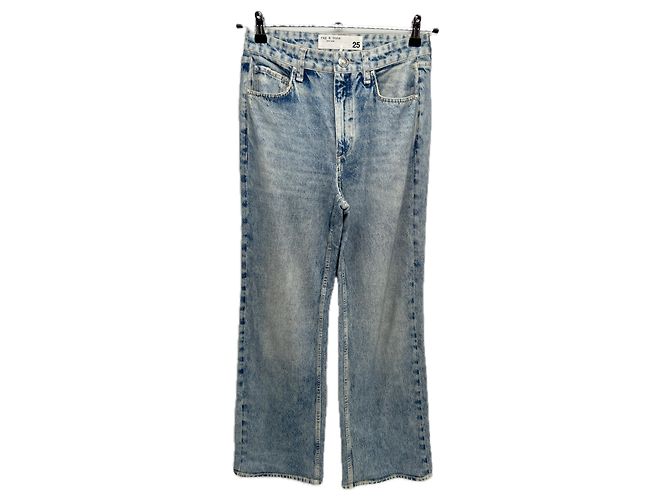Legging efeito jeans Rag & Bone azul algodão