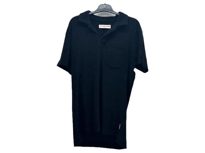 Autre Marque Polo Orlebar Brown de algodão preto