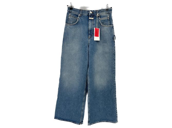 Calça jeans de algodão azul Closed X Love Stories