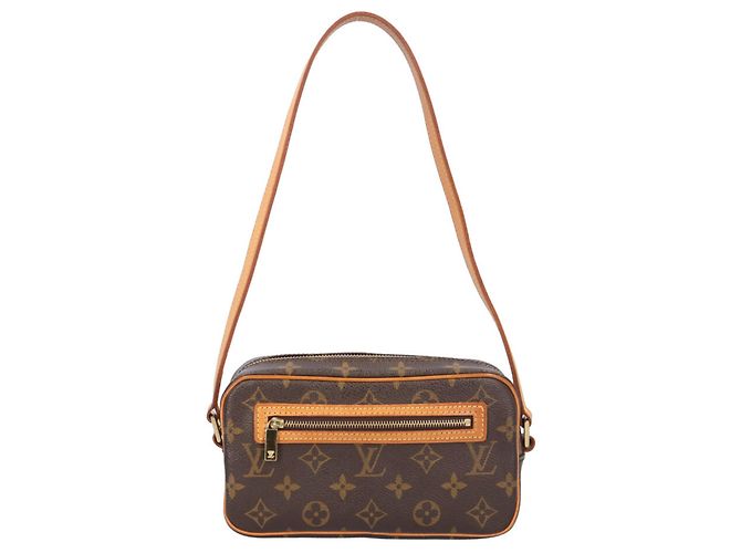 Pochette Cité Monogram Louis Vuitton Sac à l'épaule Marron Monogramme