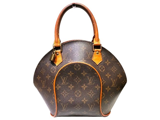 Sac à main Louis Vuitton Ellipse PM Marron Monogramme