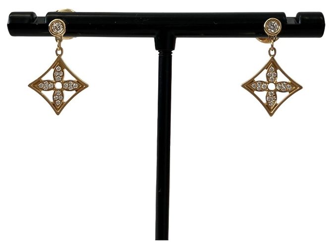 Pendientes Louis Vuitton Monogram Idylle Blossom Diamond