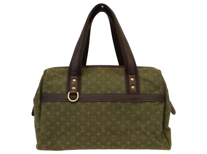 Borsa Boston Louis Vuitton Monogram Mini Josephine GM Marrone Cachi