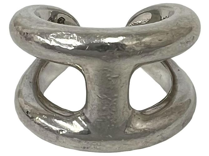 Ring Hermès Anello Osmos PM Hermes Argento 