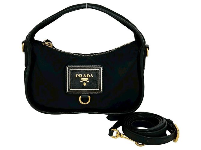 PRADA Mini Shoulder Bag Black