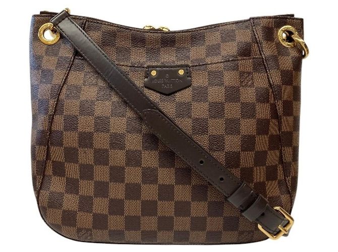 Borsa a Spalla Louis Vuitton Ebene South Bank Marrone