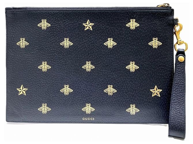 Borsa Second Gucci Beestar Leather Nero