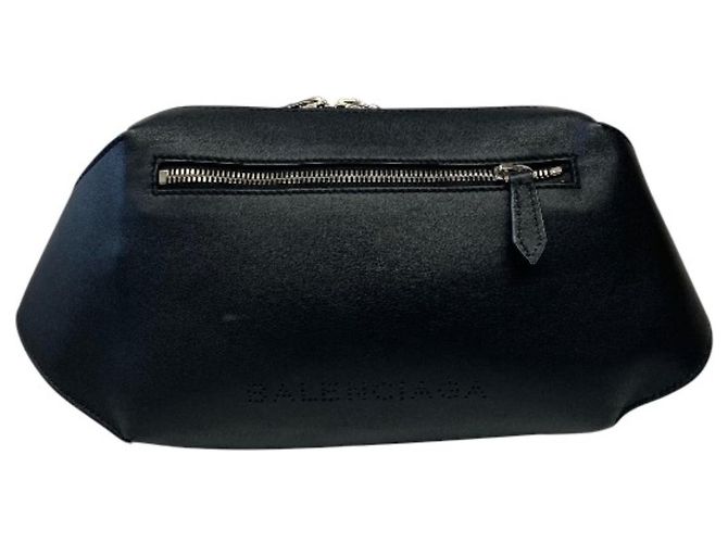 Everyday Borsa a tracolla in pelle Balenciaga Nero