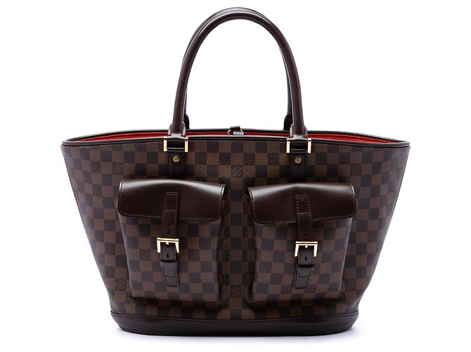 Louis Vuitton Marron Damier Ebene Manosque GM