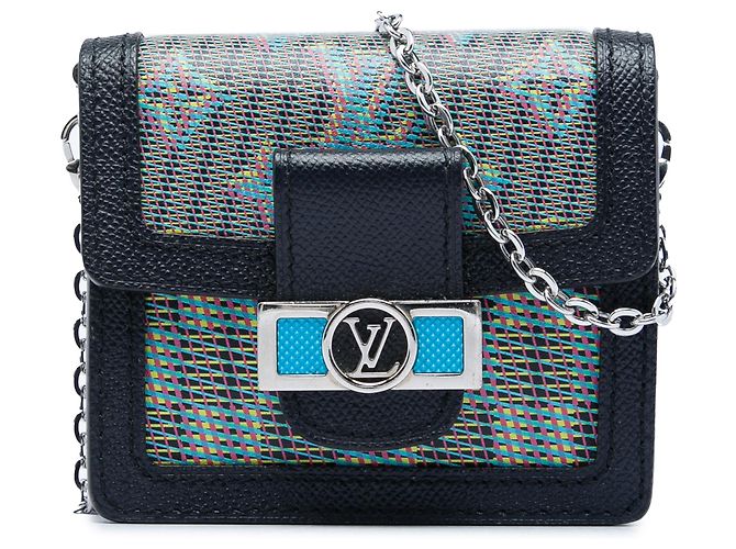 Louis Vuitton Blue Monogram LV Pop Dauphine Bumbag BB Bleu