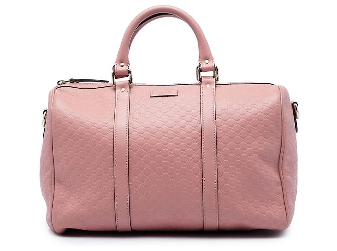 Bolsa Gucci Rosa Medium Microguccissima
