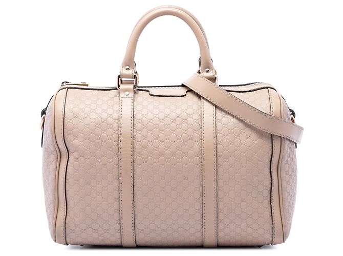 Sac Boston Gucci Joy Microguccissima marron taille Medium Chair