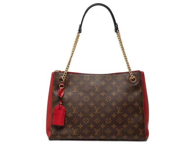 Louis Vuitton Marrón Monogram Surene MM Castaño