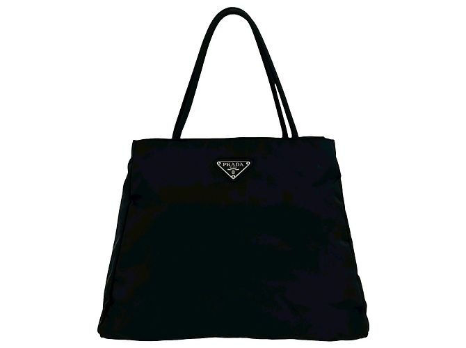 Tote Prada Black Tessuto Noir