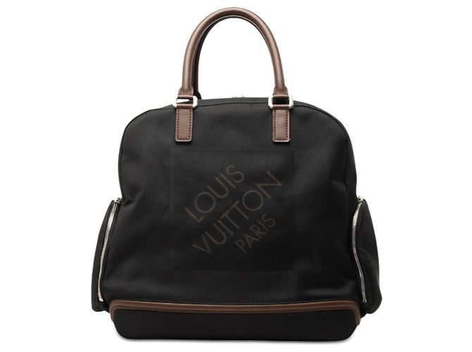 Louis Vuitton Negro Damier Geant Aventurier Polaire
