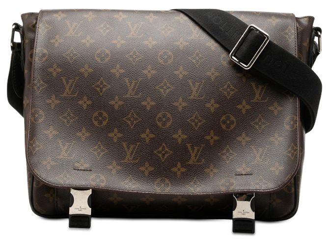 Louis Vuitton Marron Monogram Macassar Clarence