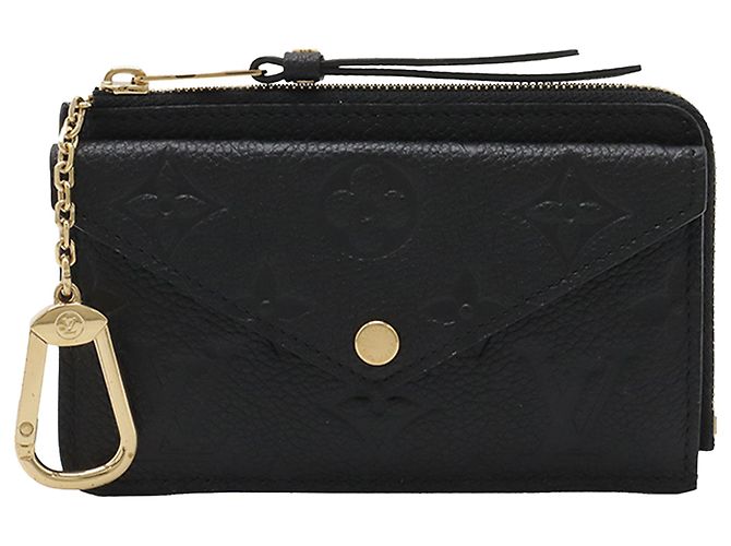 Tarjetero Monogram Empreinte Reverso Negro Louis Vuitton