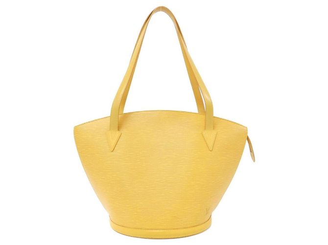 Borsa a Spalla Louis Vuitton Epi Saint Jacques Giallo
