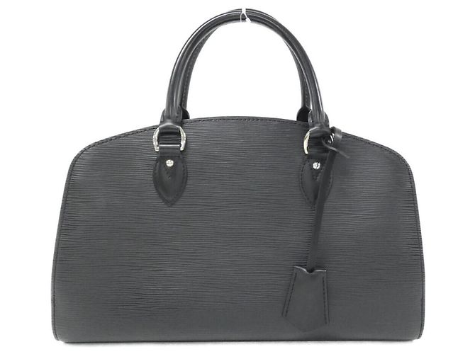 Borsa Louis Vuitton Epi Pont Neuf PM Nero