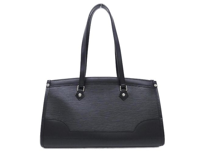 Louis Vuitton Epi Madeleine PM Schultertasche Schwarz