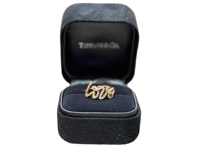 Tiffany & Co. Anello Paloma's Graffiti Love D'oro 
