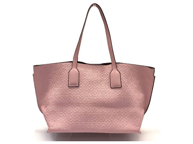 Bolsa Tote Loewe Repeat Anagram T Shopper Rosa