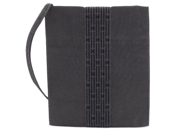 Hermès Bolsa de ombro Pochette Herline Hermes Preto