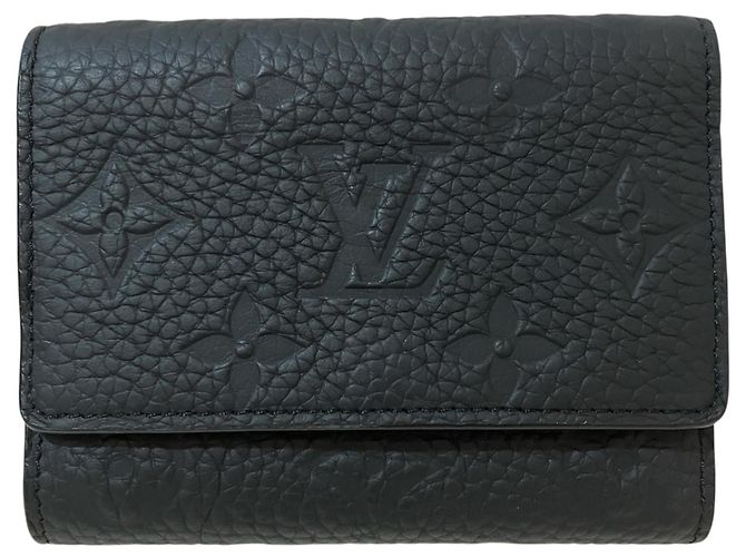 Cartera Louis Vuitton Portefeuille Pilot Tri-Fold Negro
