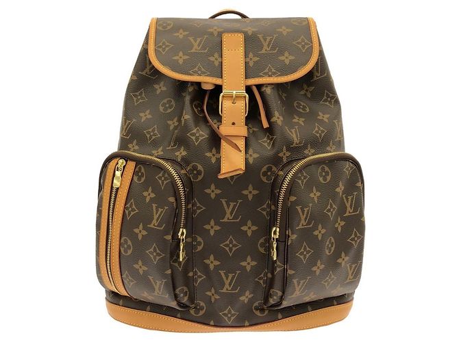 Louis Vuitton Monogram Sac à Bosphore Backpack Brown
