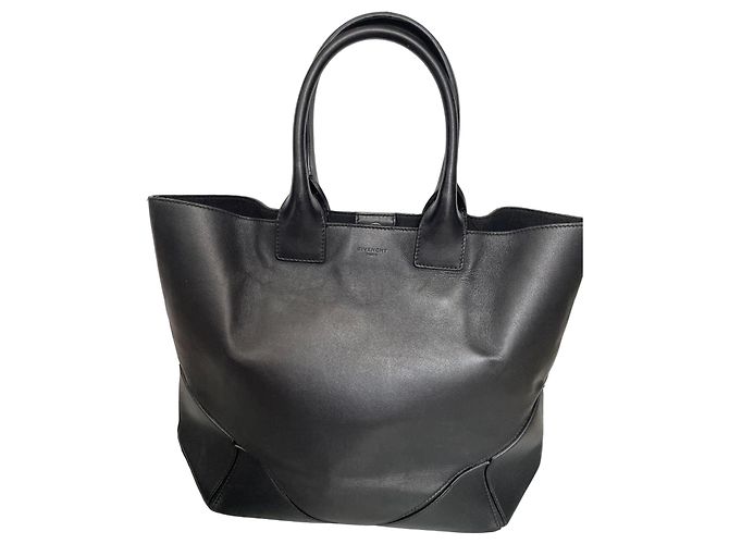 Sac cabas Givenchy en cuir noir