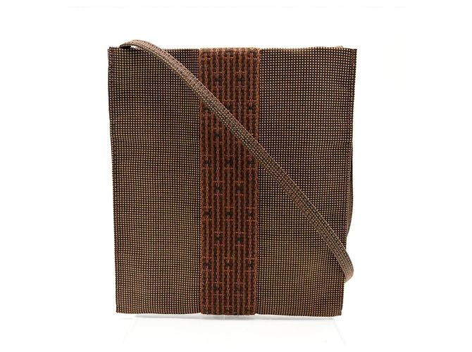 Hermès Borsa a tracolla Pochette Herline Hermes Marrone