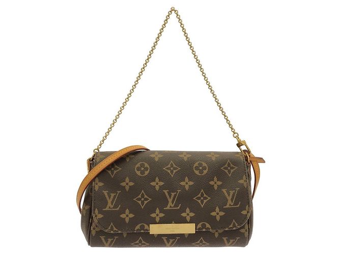 Bolsa de Ombro Louis Vuitton Monogram Favorite PM Marrom Monograma