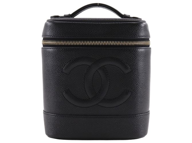 Borsa Vanity Chanel Coco Mark Nero 