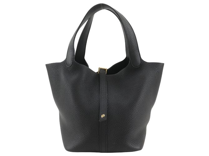 Hermès Borsa Hermes Picotin Lock 22 MM Nero