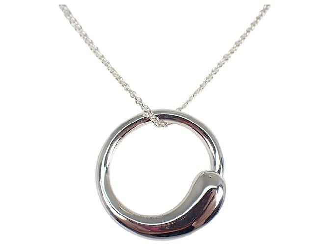 Elsa Peretti Tiffany & Co. 925 Eternal Circle Anhänger Halskette