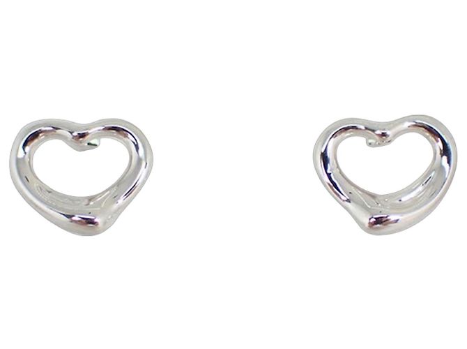 Orecchini a lobo a forma di cuore in argento 925 Tiffany & Co.