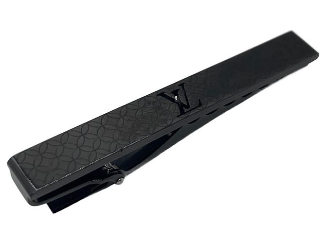 Pasador de corbata Louis Vuitton Champs-Élysées en negro