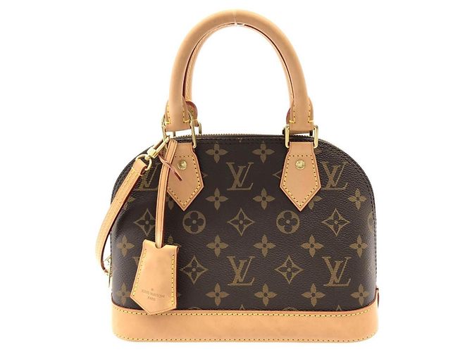 Sac à main Louis Vuitton Monogram Alma BB Marron
